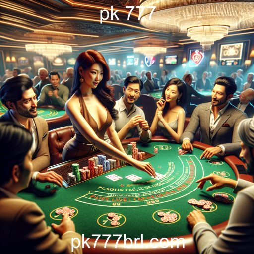 A Experiência do Cassino Ao Vivo no pk 777